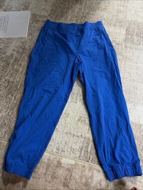 Lululemon Bright Blue Track Joggers